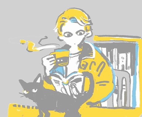 絵本調画風のアイコン、ヘッダーを描きます イメージ1