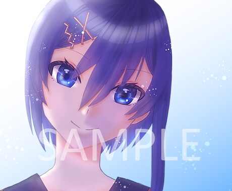 最安値1000円で高級感のあるアイコン描きます 光と透明感あふれる素敵イラスト イメージ2