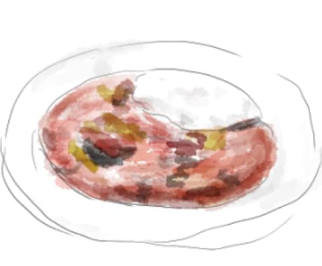食べ物のイラスト描きます 水彩風でメニューPOPなどの食べ物イラストを描きます イメージ2