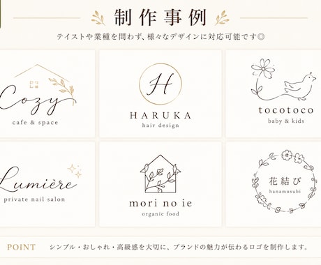 想いをカタチにするロゴを制作します シンプルでおしゃれなロゴを丁寧に制作します イメージ2