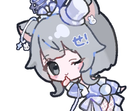 かわいいちびキャラ描きます シンプルかつかわいらしいあなただけのちびキャラ描きます！ イメージ1