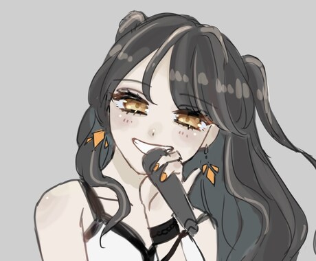 かわいい女の子描きます お手軽にあなたの理想のキャラクターをお描きします！ イメージ2