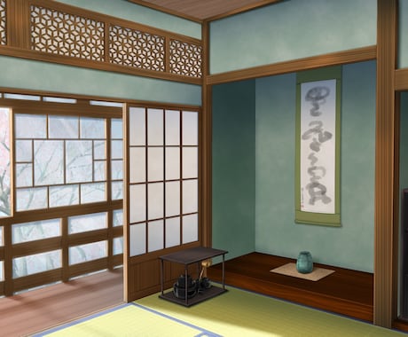 背景イラスト制作します 室内、屋外、どんな時代世界観でも描きます！ イメージ1