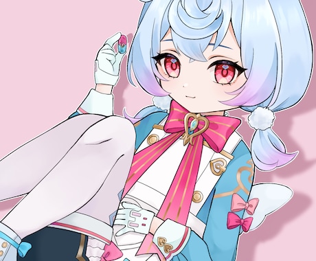 等身￤アニメ塗りイラスト描きます 色んな用途にお使いいだけます♪ イメージ2