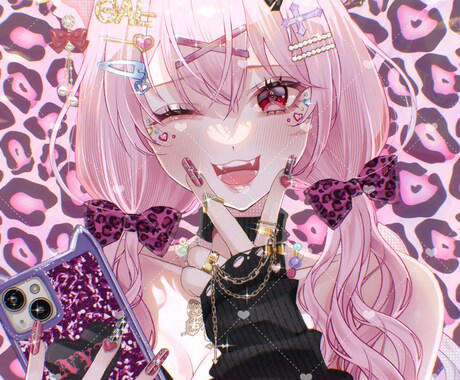 商用利用◎雰囲気あるイラストを制作します オリキャラ/Vtuber様/歌い手様/配信者様/等に！ イメージ2