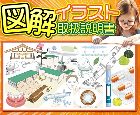 デザイン・イラスト関連まとめて制作いたします 印刷物、WEB画像、図解イラスト、取説等々 イメージ2