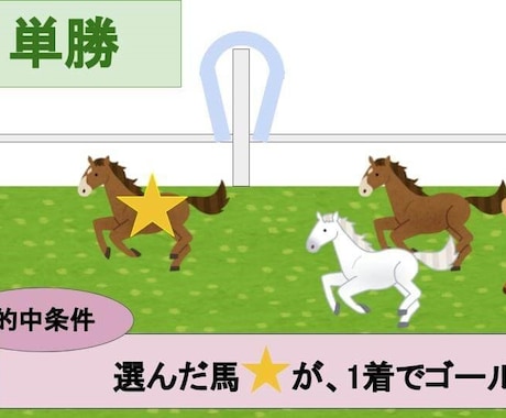 単勝馬券のみで利益を出す方法をおしえます ●単勝馬券のみで利益を出す方法●単勝馬券投資法● イメージ1
