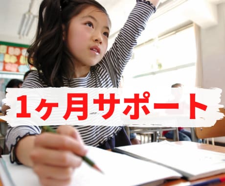 中学受験に関するお悩みなどの相談に乗ります 1ヶ月間、気になることが解消するまで相談したい方向けです イメージ1