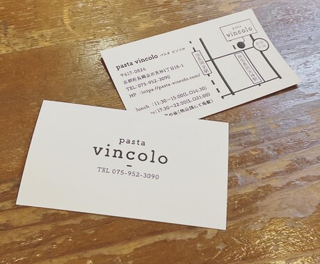 あなたのイメージにあった名刺デザインをします カラーやフォント、ひとつひとつこだわりましょう！ イメージ2