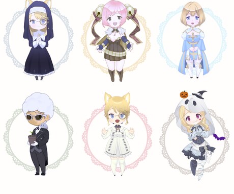 こだわりの詰まった貴方のキャラを描きます お気に入りのキャラをイラストに! イメージ1