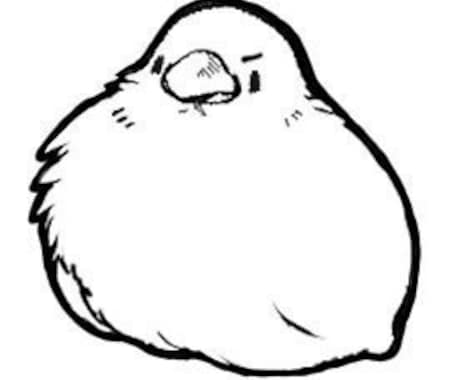 鳥ちゃん専門でイラストお描きします 愛くるしいモフモフなコミカル鳥イラスト！ イメージ1