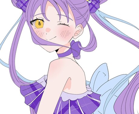 表情が可愛いイラスト描きます 表情差分3パターン無料！翌日納品も可能です イメージ2