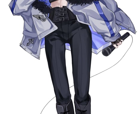 商用利用可 完全金額固定で2週間で立ち絵描きます キービジュアル、配信、TRPG等で使える立ち絵を描きます。 イメージ2