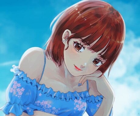 あなたのSNSアイコン・歌ってみたサムネ等描きます 上半身4000円〜ご依頼お待ちしております★ イメージ1