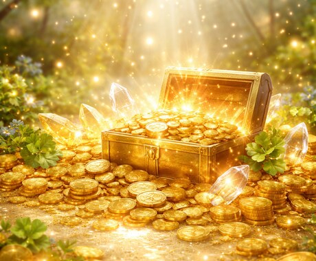あなたにお金を運ぶ人物と流れ＋金運ヒーリングします 収入が動く“きっかけ・人物・タイミング”を読み解きます イメージ1