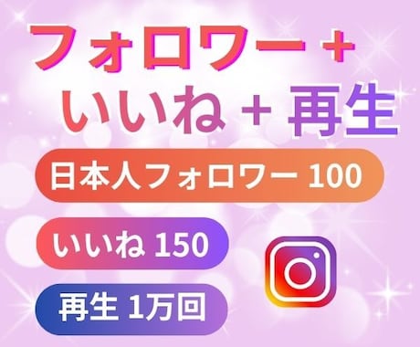 Instagram初期ブースト3点セット提供します ⭐️フォロワー・いいね・再生回数をまとめて整えたい方へ⭐️ イメージ2