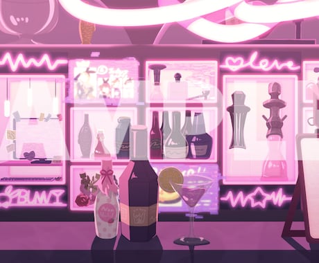 Vtuber様必見!背景お描きします 商業利用OK！配信や動画に使えるかわいい背景イラストです！！ イメージ2