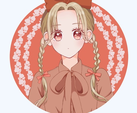SNSをより楽しく♩ときめくアイコンを描きます イメージ1