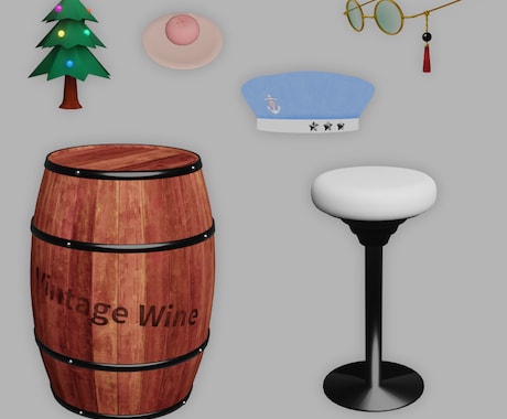 Blenderでシンプルな3Dモデル制作します 複雑すぎない形状なら丁寧に対応します イメージ2