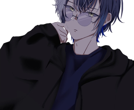 サムネや歌ってみたのイラスト描きます 可愛いからかっこいいまで幅広く対応しています イメージ1