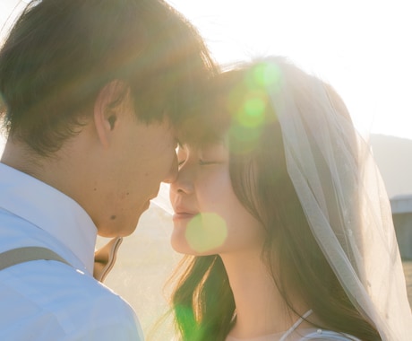 こんな写真に仕上げます 京阪神エリアにて結婚式、カップル、コスプレ、プロフ写真など イメージ1