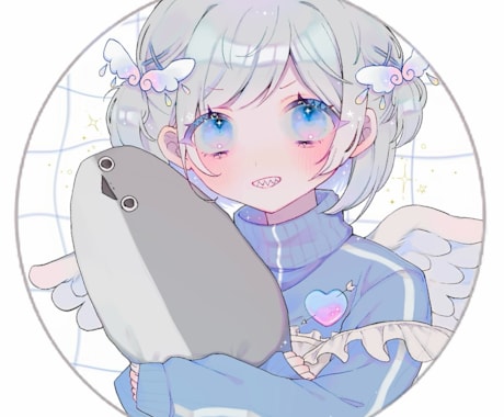キラキラかわいいアイコン作成します 依頼者様のご希望に沿って、可愛いイラストアイコンを作成します イメージ1
