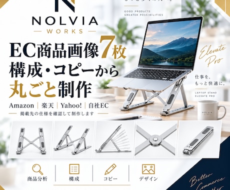 EC商品画像7枚を丸ごと制作します イメージ1