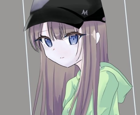可愛い女の子のイラスト作成します オリジナルキャラクターなど可愛いかわかっこいい絵を描きます！ イメージ1