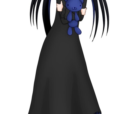 合成音声キャラの立ち絵描きます UTAUやMYCOEIROINKキャラクターの立ち絵等に イメージ2