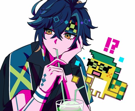 イラスト作成いたします 陰影のはっきりとしたイラストをお求めの方 イメージ1