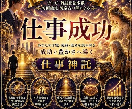 ELIANA仕事神託　高次の叡智より紐解きます あなたの才能・使命・成功の方法を鑑定します イメージ1