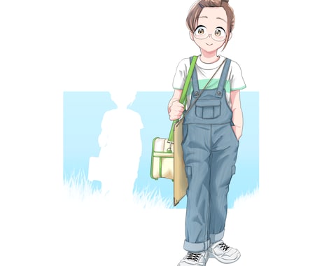 小学生のイラスト承ります 思い描く子供のキャラデザお描きします イメージ2