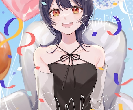 かわいいイラストを描きます アイコンやスタンプ、立ち絵に一枚絵まで幅広く描きます！ イメージ2