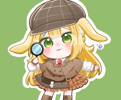 可愛いミニキャライラストお描きします すぐにイラストが必要な方に！最短3日でお届けします！ イメージ2