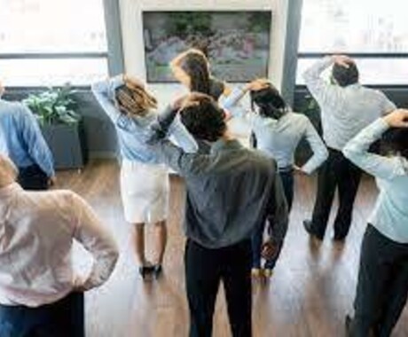 職場でできる簡単エクササイズをレクチャーいたします 【オンライン】日頃の運動不足解消や仕事の生産性を上げたい方へ イメージ2