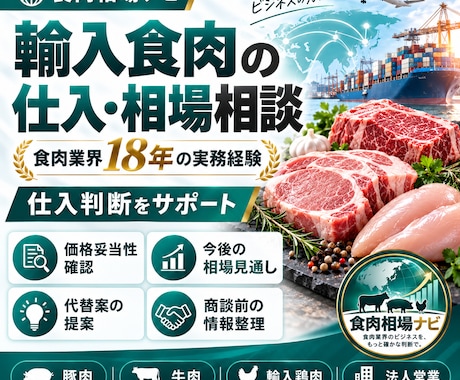 食肉の仕入価格・相場をプロが診断します イメージ1