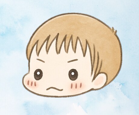 やさしいタッチのまるっと可愛いイラスト描きますます ふんわり癒し系♪やさしいタッチのまるっと可愛いアイコン イメージ2