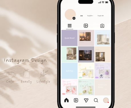 韓国風Instagram投稿画像を制作します イメージ1
