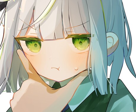 可愛くて綺麗！透明感のあるイラスト、お描きします SNSアイコン/動画用イラスト/サムネイル等！ イメージ2