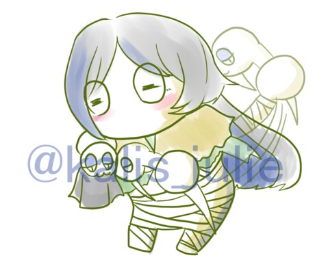 デフォルメ立ち絵描きます SNSや動画サイトの立ち絵に困ってる人向け！ イメージ2