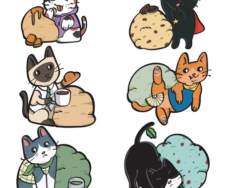 LINEスタンプ描きます あなたのアイディアをスタンプに♪ イメージ2