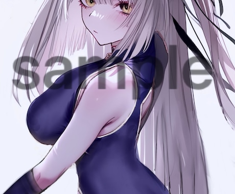 商用利用OK／SNS用途／立ち絵／一枚絵／描きます /即レス化 /かわいくて個性が出るイラストを丁寧に仕上げます イメージ2