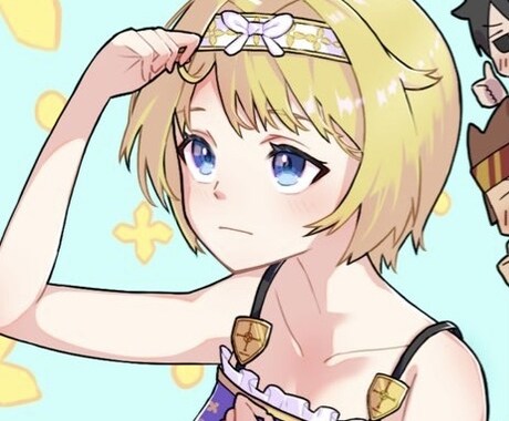 イラスト描きます かわいい女の子のイラストが得意です！ イメージ2