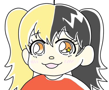 オリキャラ「スタキャラ」で似顔絵アイコン描きます オリキャラ「スタキャラ」であなたに似たアイコン作成します！ イメージ2