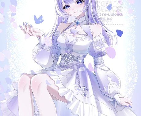 商用利用込！可愛い女の子のイラスト描きます イメージ1