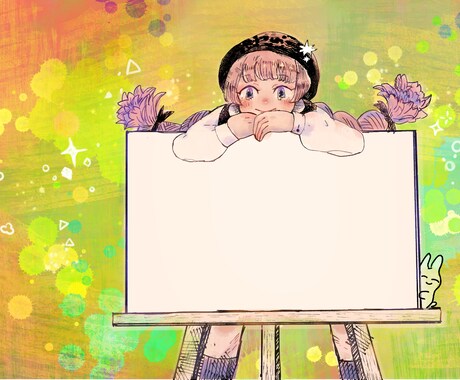 アイコン、ヘッダー作成します かわいい雰囲気のアイコン、ヘッダー用イラスト描きます イメージ2