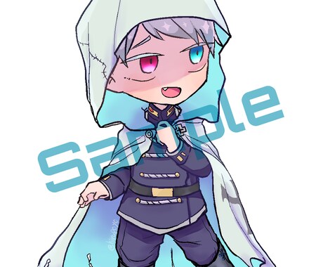 可愛いSNSアイコンやイラストをお描きします アイコンやチビキャラ、デフォルメされた立ち絵をお描きします イメージ2