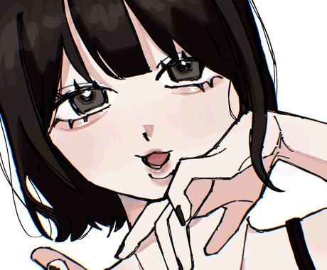 かわちーぷりちーな絵描かせていただきます あなたのSNSアイコンや推し活・創作キャラを彩りますョ イメージ2