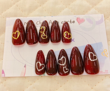 02⌒ 現品ネイルチップ販売します イメージ1