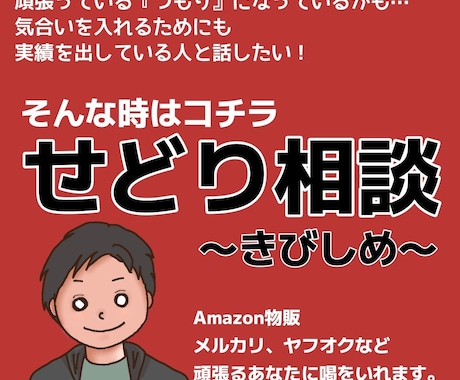 店舗せどりの相談に何でも答えます 自分の力だけで限界を感じた方や、もう一歩上がりたい方！ イメージ1